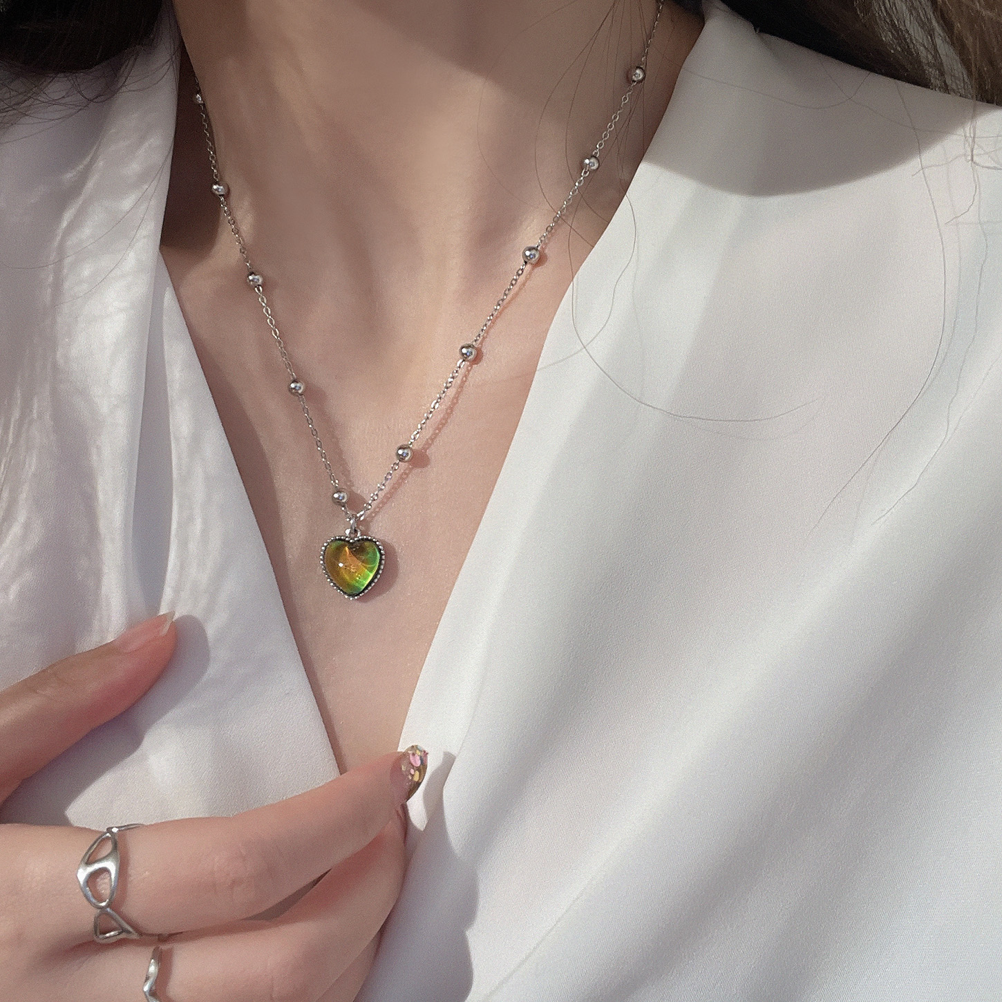 Yuanyan%20GUFTM%20New%20Creative%20Mood%20Necklace%20Color%20Change%20Emotion%20Feeling%20Temperature%20Control%20Heart%20Pendant%20Metal%20Chain%20Jewelry%20for%20Girl%20-%20Image%2010
