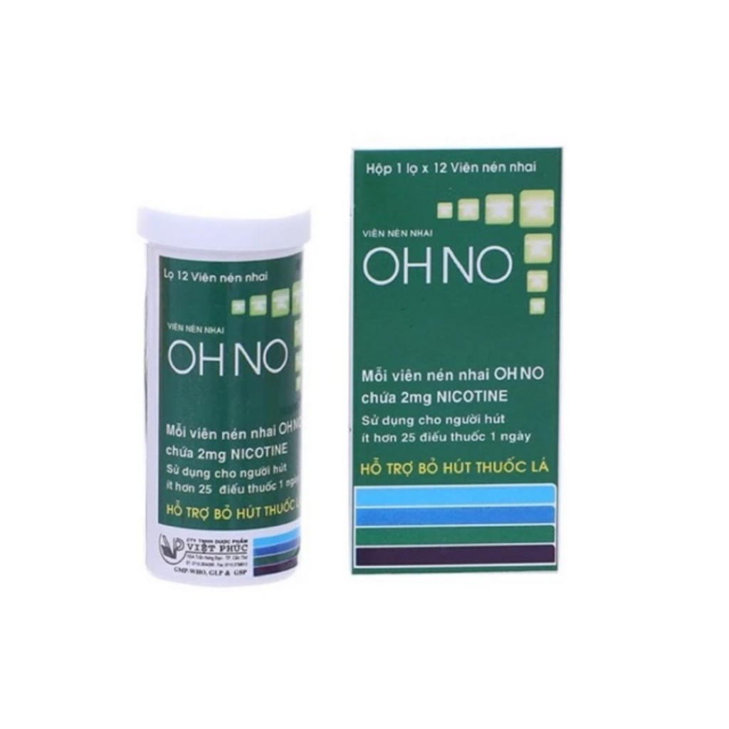 Viên Nhai Hỗ Trợ Bỏ Hút thuốᴄ Lá OHNO (12 viên)