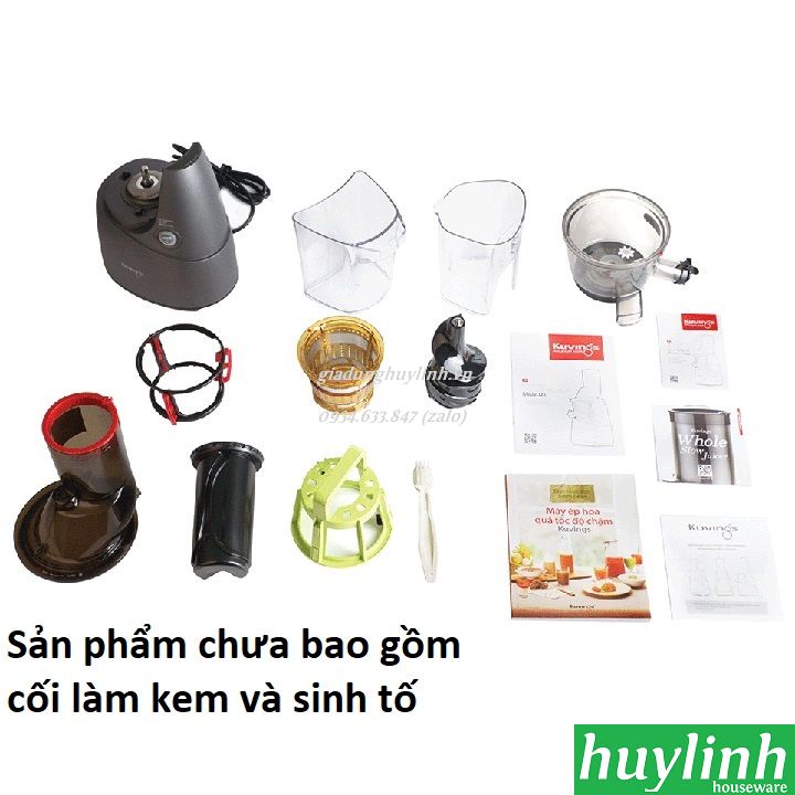 Máy ép chậm Hàn Quốc Kuvings NS-621CBM2 - 240W