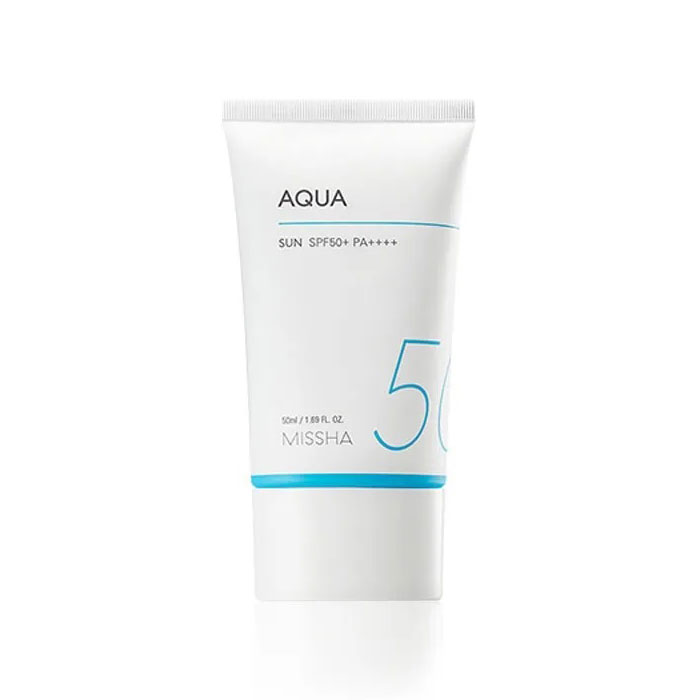 Korean Missha All-around Safe Block Aqua Sun Gel SPF50+ PA++++ 50ml.