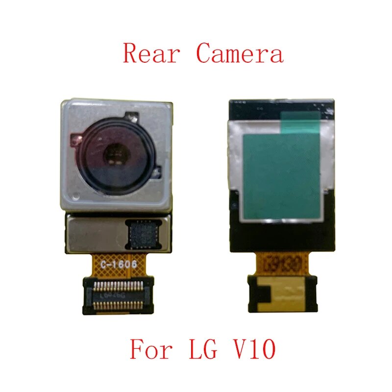 Back rear front camera flex cable for lg v10 v20 v30 v40 thinq v50 thinq v60 thinq big small camera module repair replacement