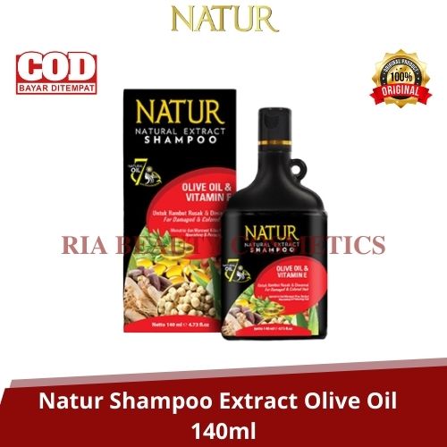 Natur Shampoo Olive Oil 140ml / shampoo / shampoo rambut / shampoo ...