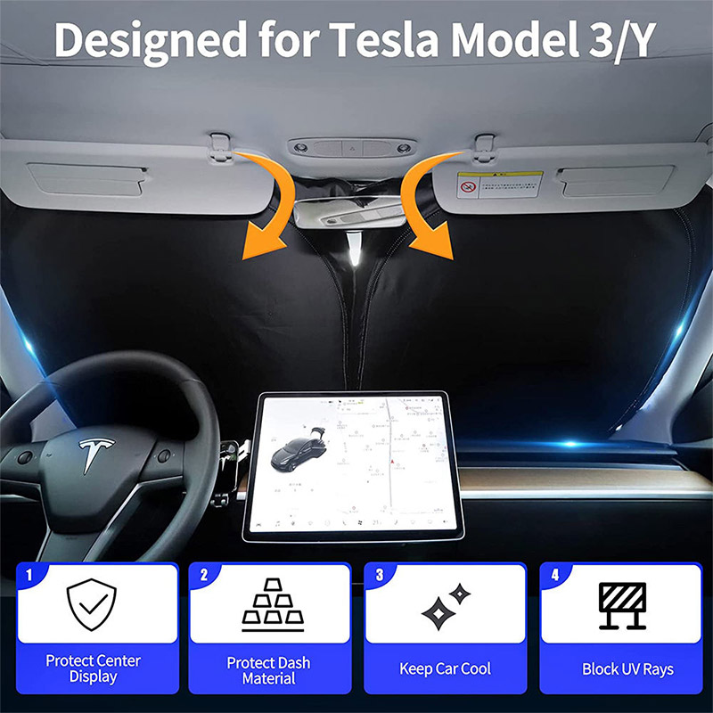 Car front sun visor 240T sun visor folding sun visor