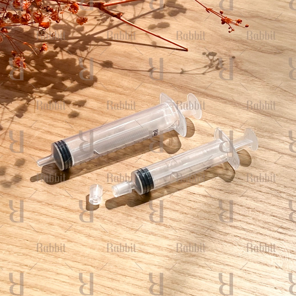 Ống tiêm,xi lanh và đầu chiết nước hoa 5ml 10ml Thỏ Lab