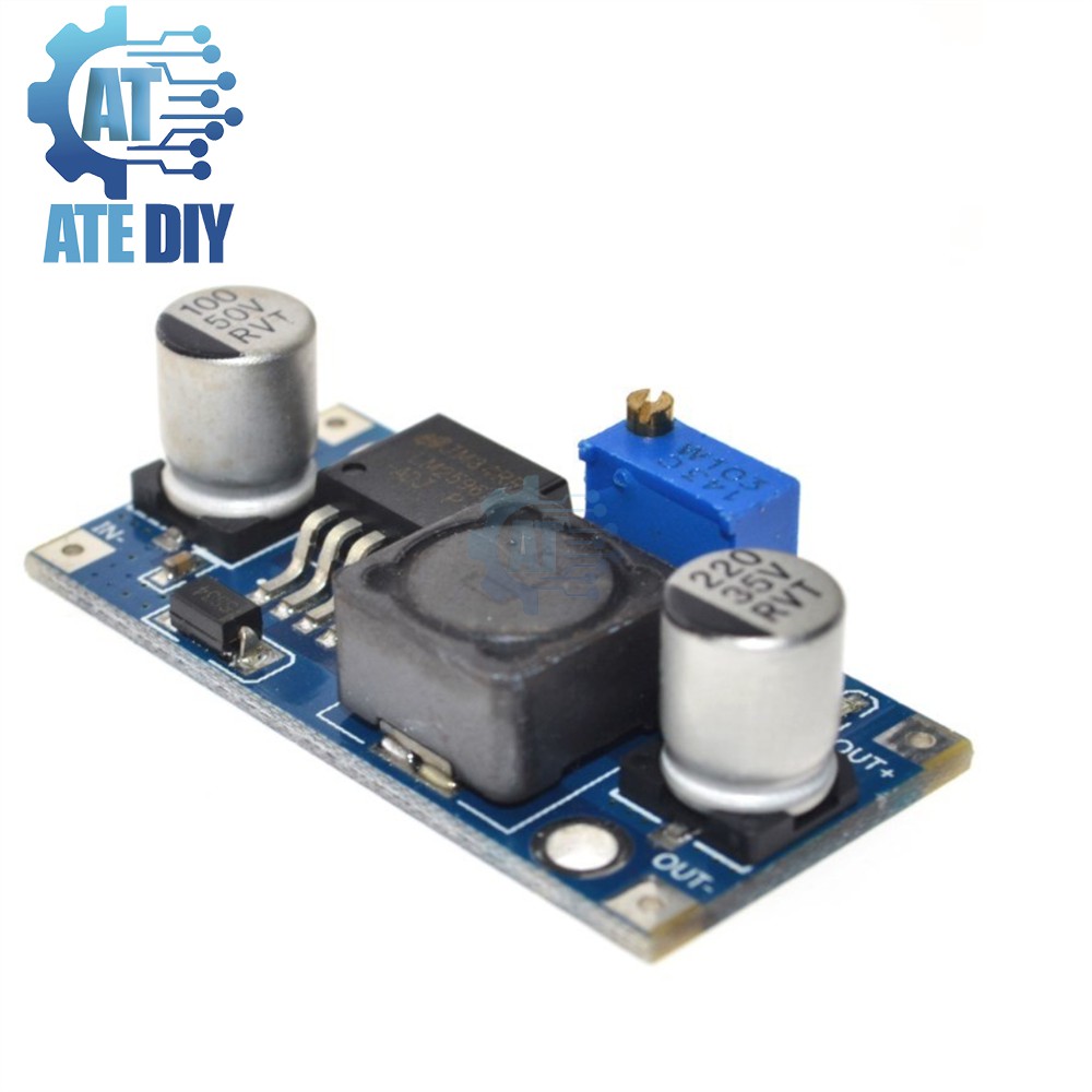 Mạch nguồn hạ áp dc-dc 3a lm2596 adj