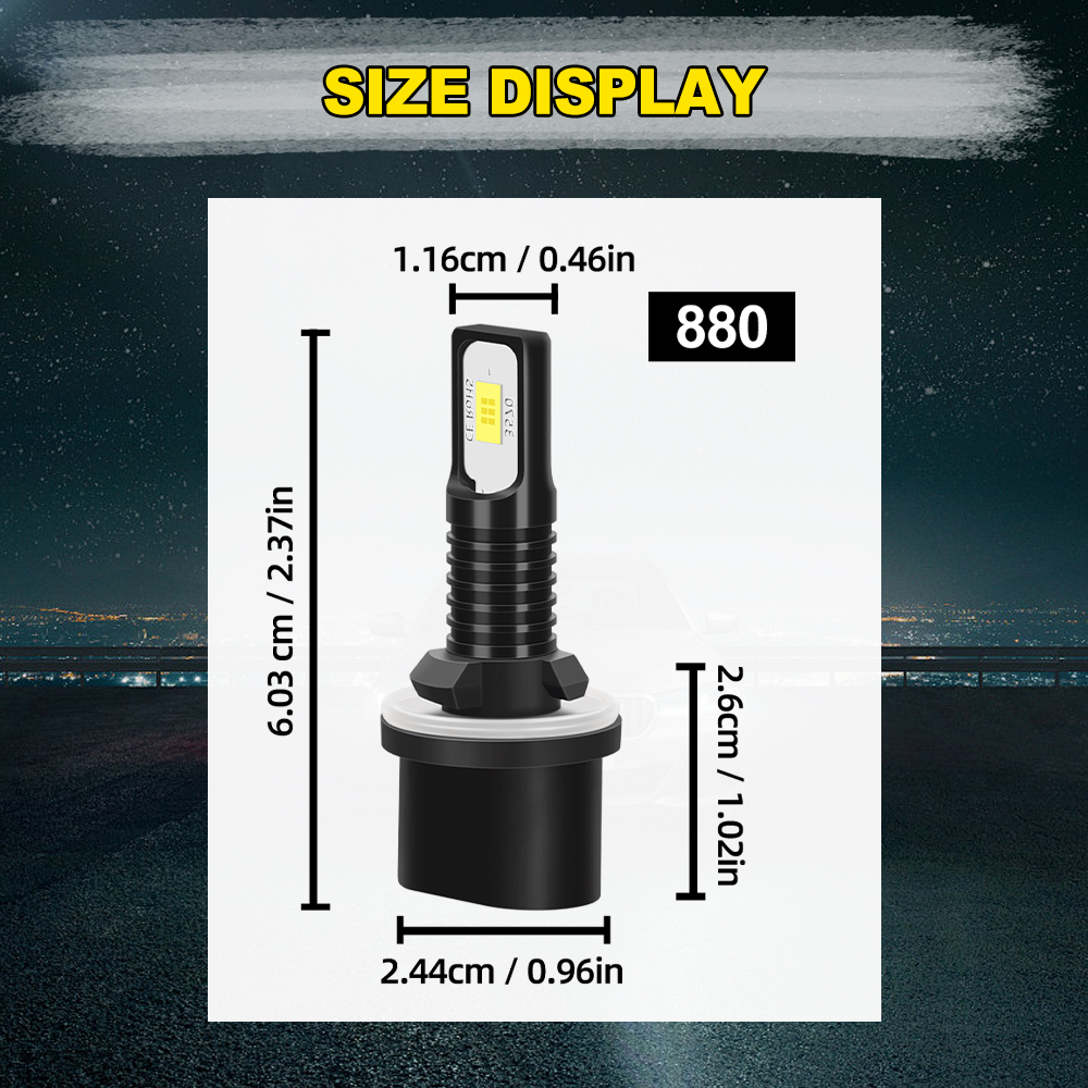 2Pcs%20880%20LED%20Car%20Fog%20Bulb%2090W%20High%20Power%2020000LM%20Super%20Bright%206000K%20Auto%20Fog%20Lamp%20For%20Hyundai%20IX35%202010%202011%202012%202013%20-%20Image%207