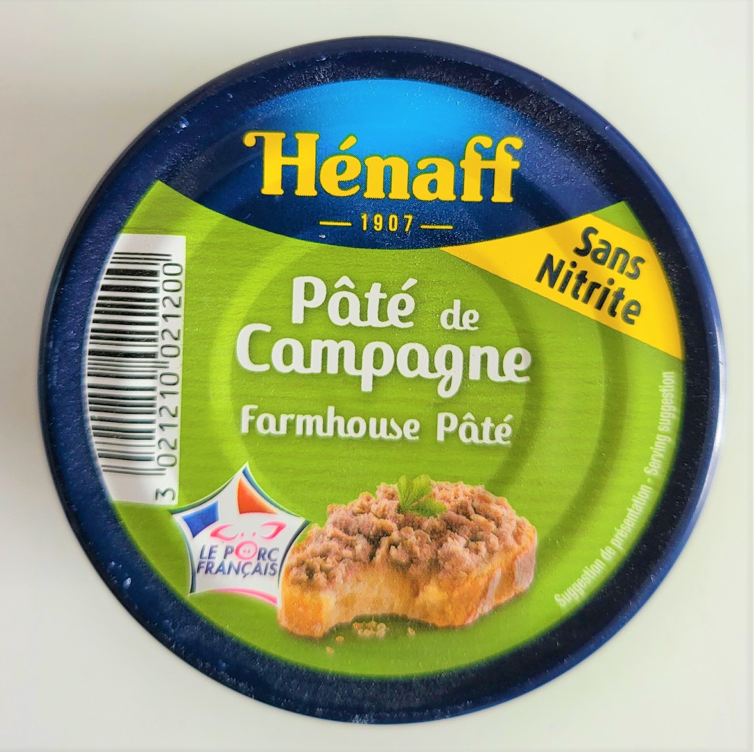 Pa tê đồng quê truyền thống henaff farmhouse pate