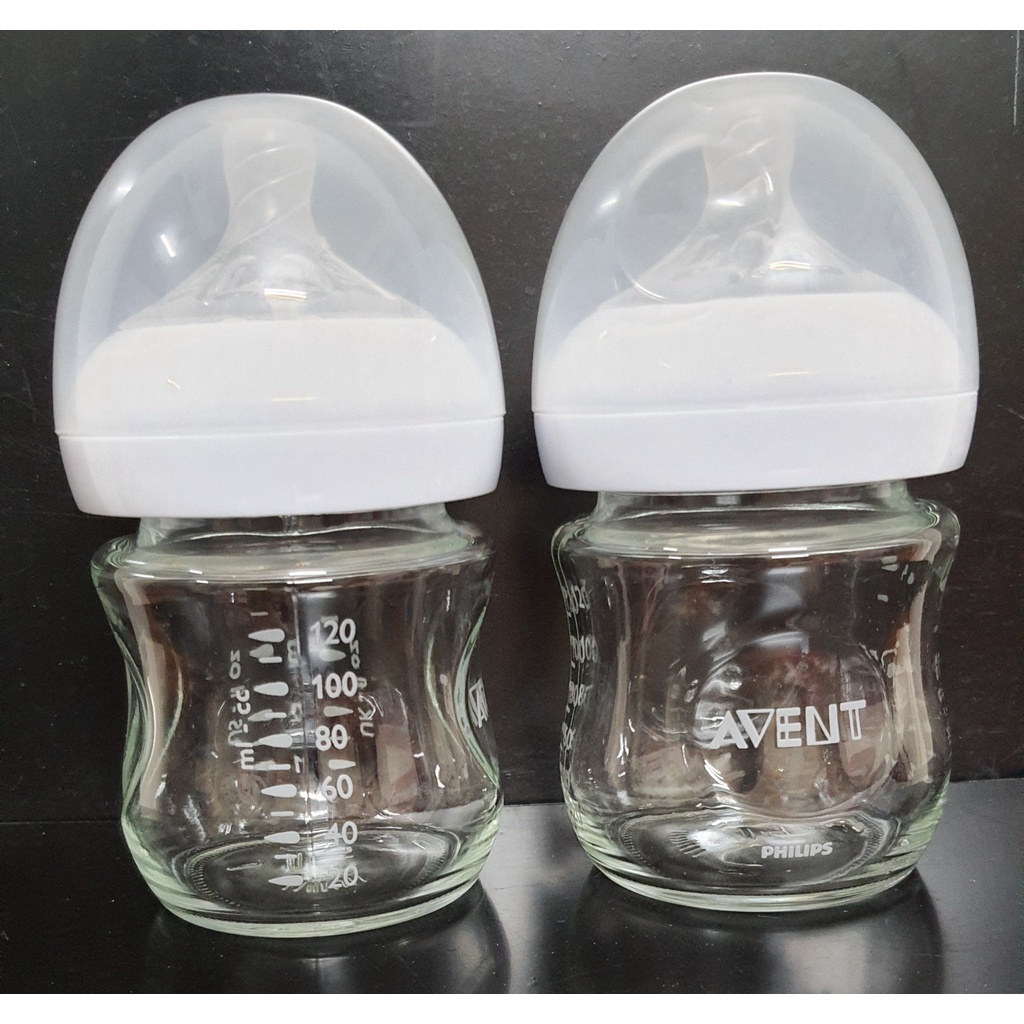 Thanh lý Bình thủy tinh avent natural 120ml