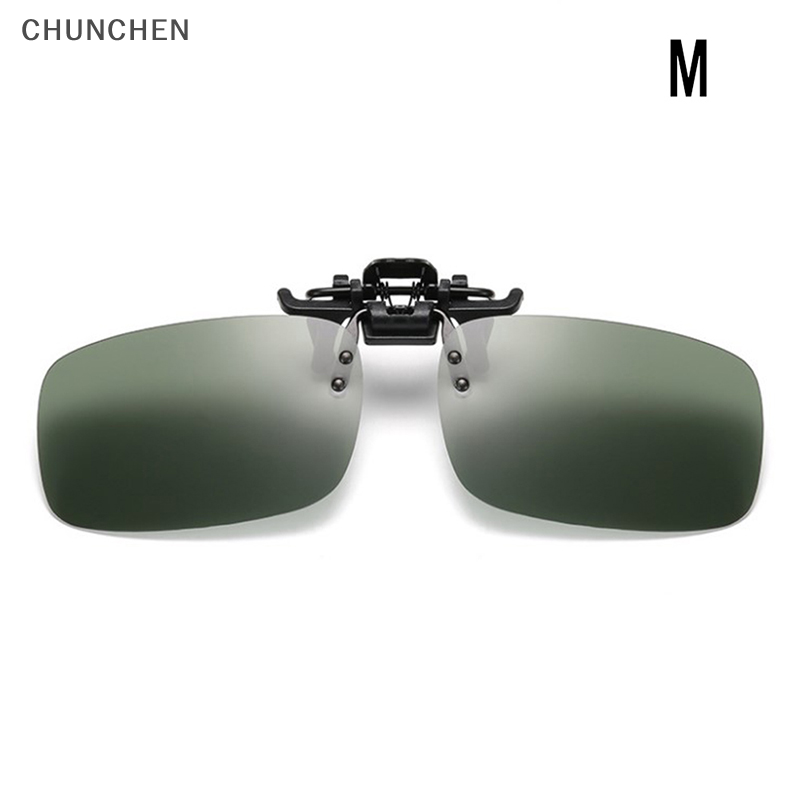 💖CHUNCHEN Kính đổi màu để câu cá Kính phân cực kẹp trên kính Kính phân cực