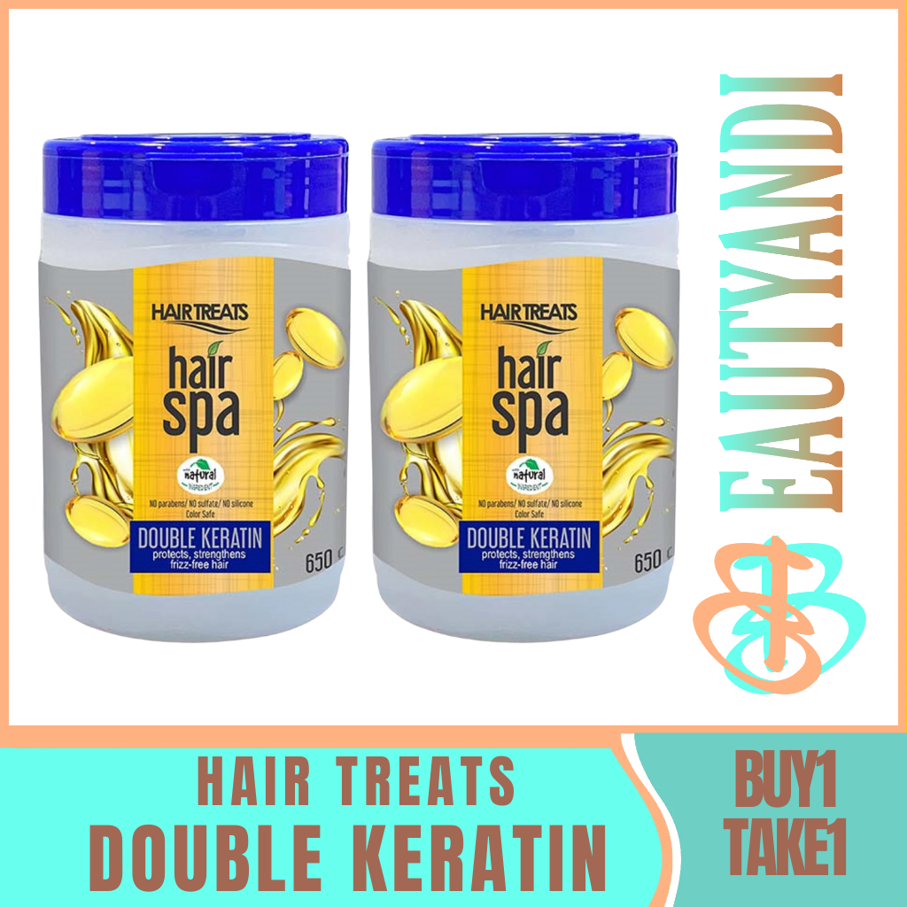 Double keratin treatment sale