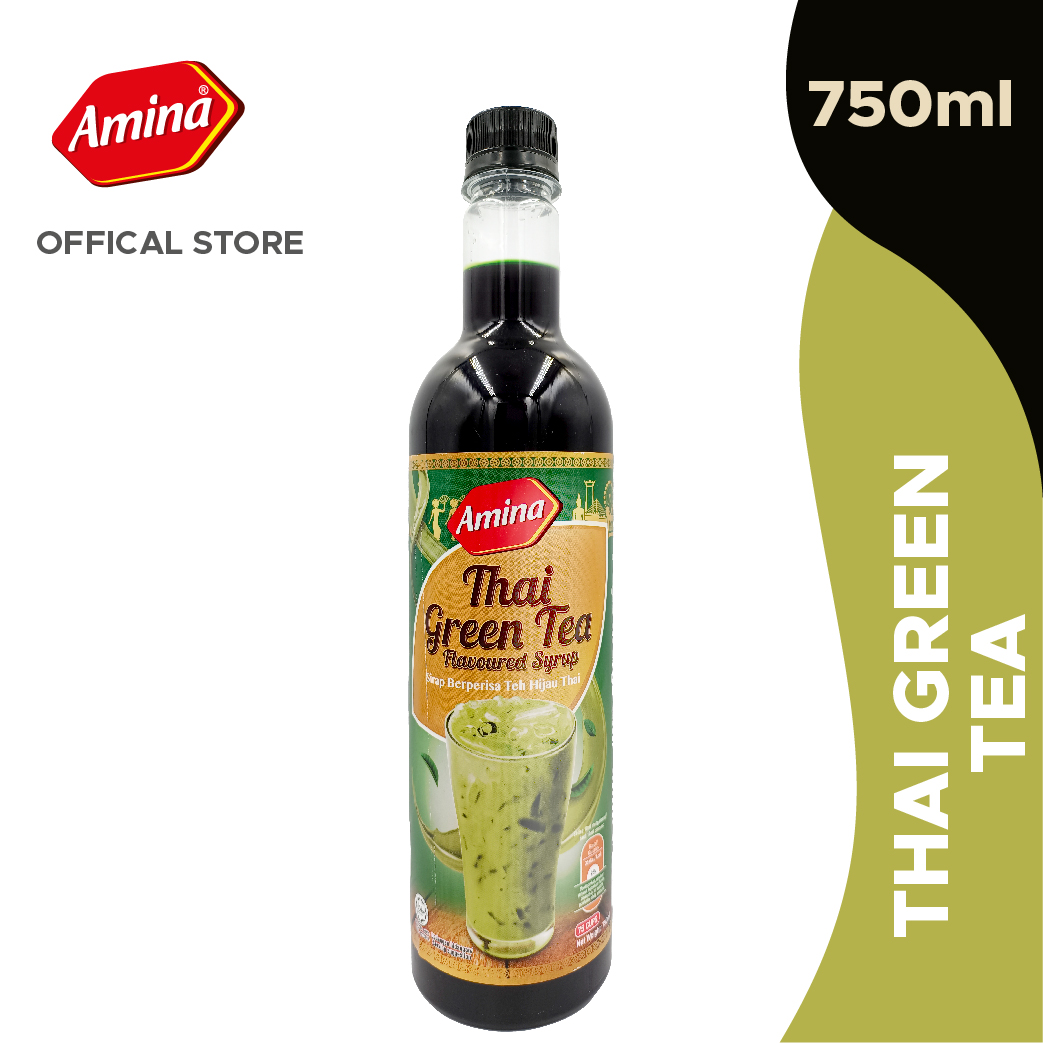 AMINA Thai Green Tea Syrup Lazada