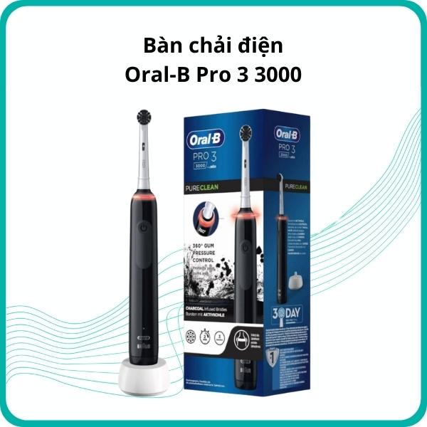 BÀN CHẢI ĐIỆN ORAL B PRO 3 3000
