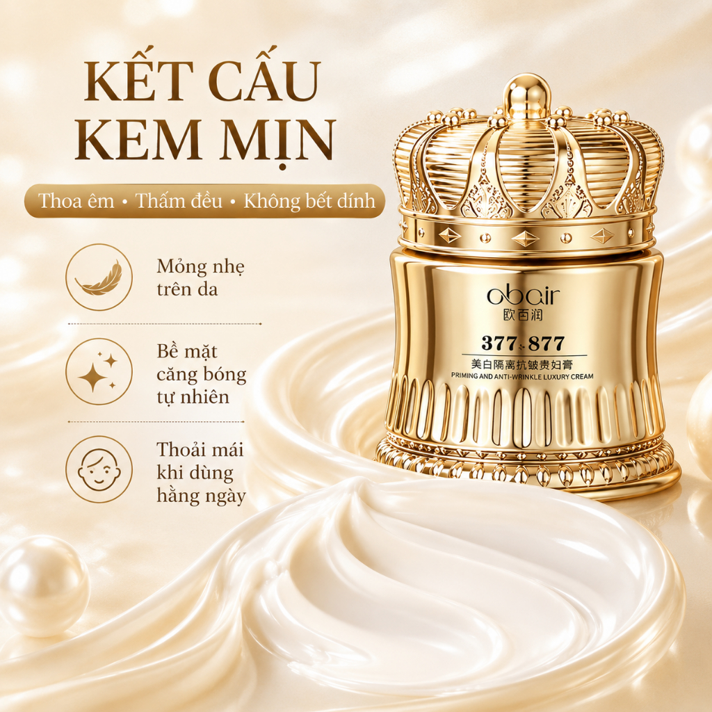 Kem 8 trong 1 – Làm sáng da, giảm vết thâm, dưỡng ẩm, làm mịn da 100g, tiết kiệm cho mọi loại da