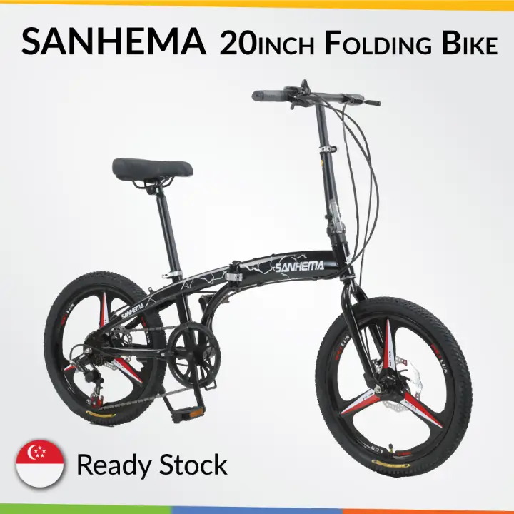 sanhema folding bike