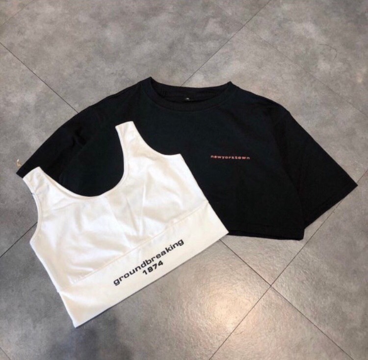 Áo croptop nữ siêu cá tính