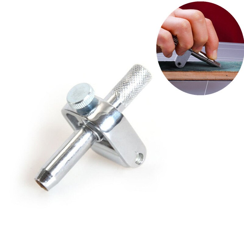 Cowhide Tools Leather Cutting Rotary Regulator Blade Locator Cutter Sharpener Leathercraft DIY Cowhide Craft Tool