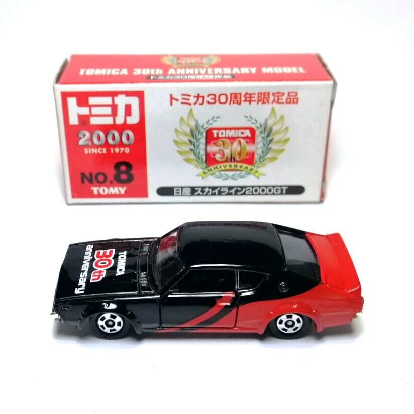 Tomica Tomy 30th Anniversary 2000 NISSAN SKYLINE GT Die-cast