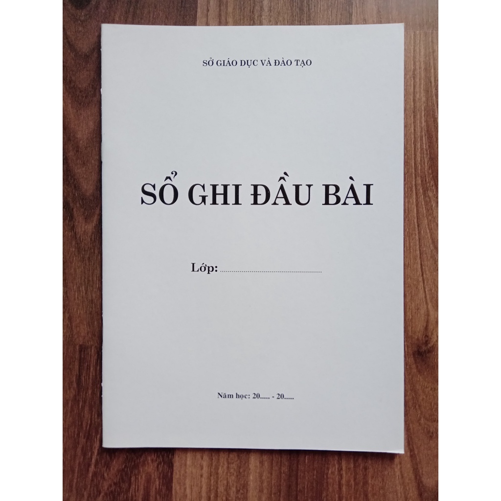 Sách Sổ Ghi Đầu Bài 48 Trang