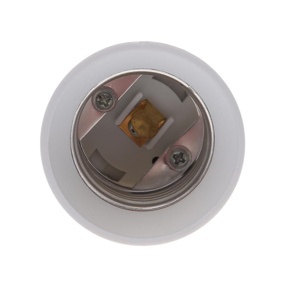 B22 to E27 LED Halogen CFL Light Base Bulb Lamp Adapter Converter Socket