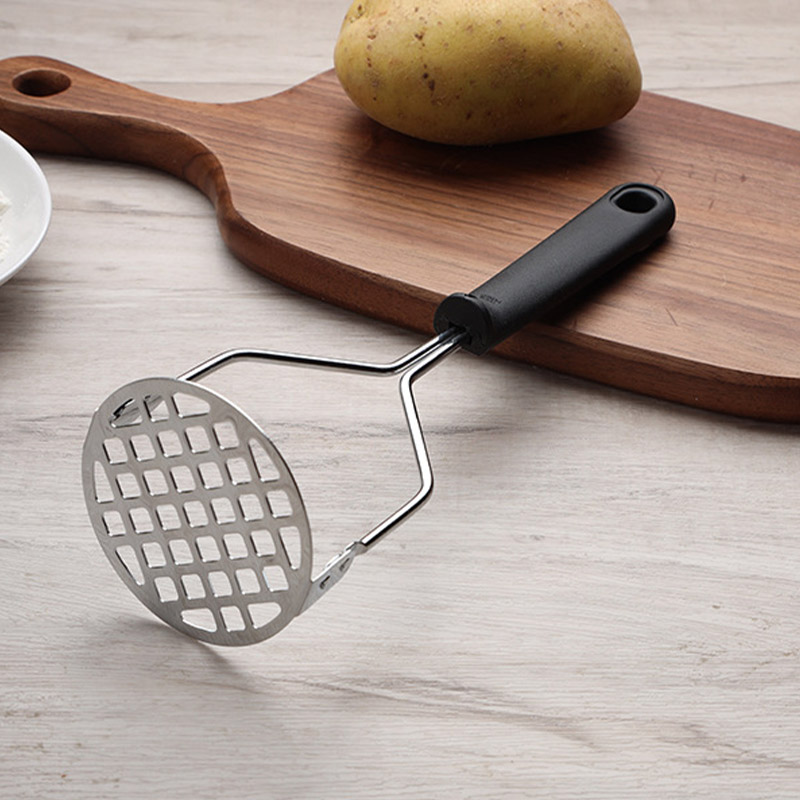 304 potato press stainless steel potato press manual tamper kitchen gadget potato press solid