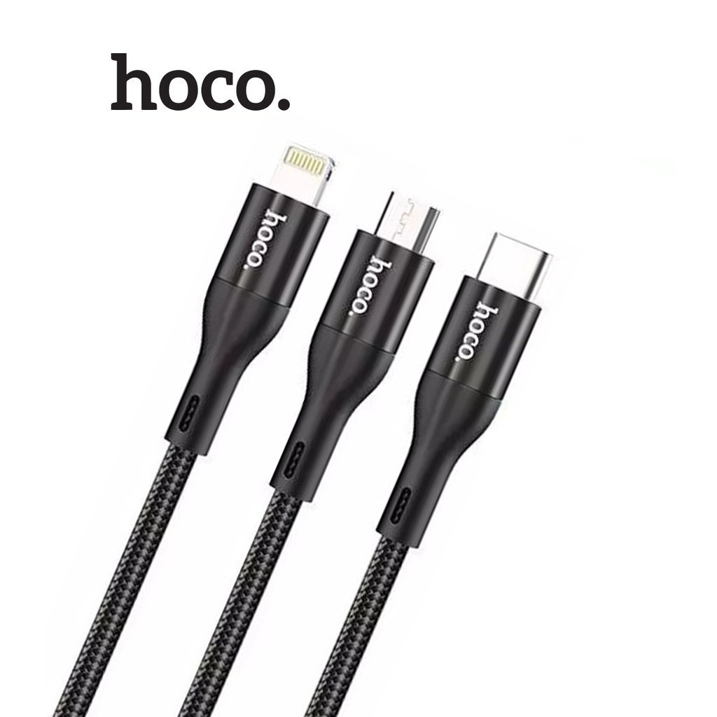 (Mới) Cáp sạc nhanh và truyền data Hoco X2 Max Flash QC3.0, max 3A, dài 1M / 2M, cổng Lightning / Type-C / Micro-USB Màu Ngẫu Nhiên