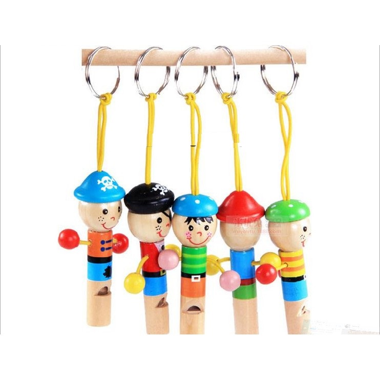 Đồ chơi còi gỗ cho bé - Đồ chơi gỗ
