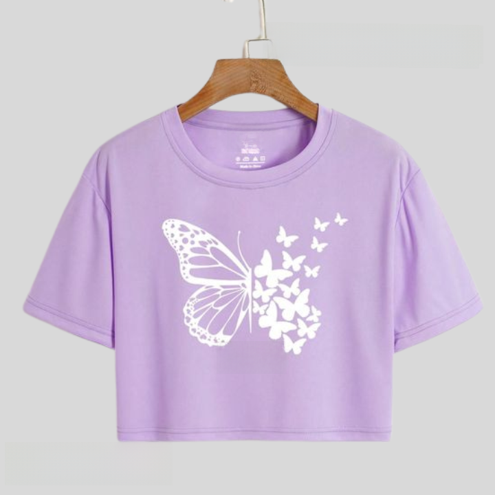New Trendy Oversized Printed Top For Women's