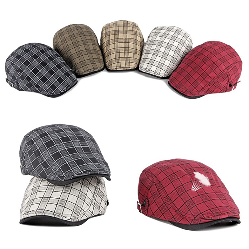 Stripe%20Lattice%20Beret%20Hat%20Women%20Men%20Plaid%20Visors%20Duckbill%20Herringbone%20Flat%20Cap%20-%20Image%2010