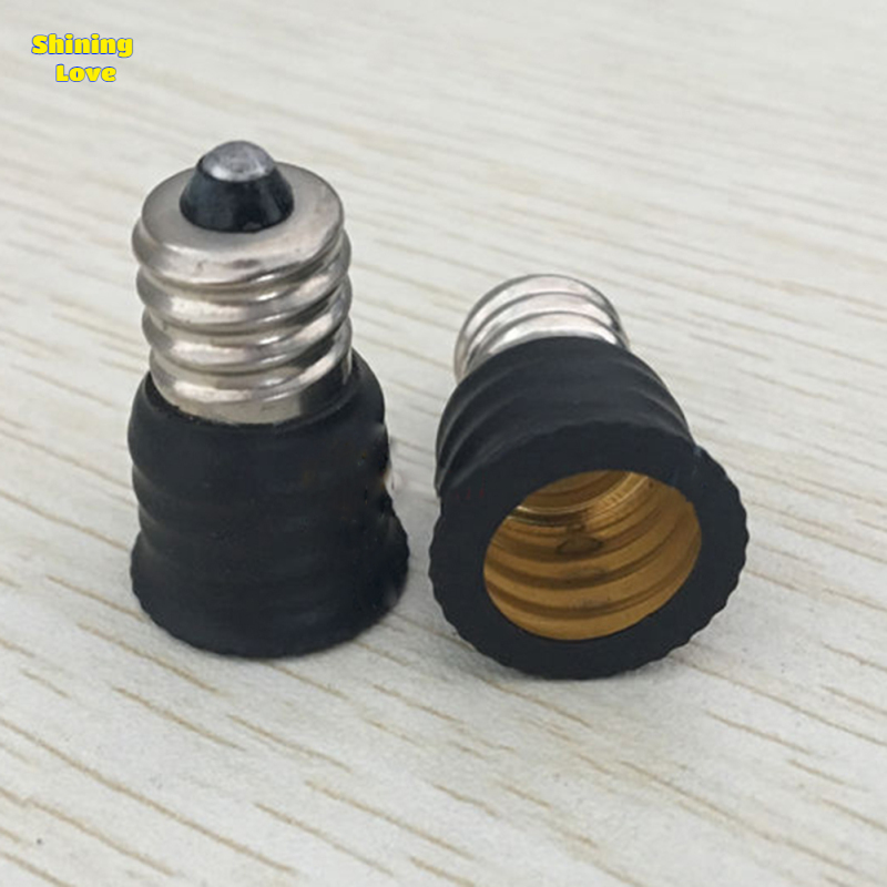 ShiningLove High Quality E12 To E14 Converter Lamp Holder LED Light Bulb Base