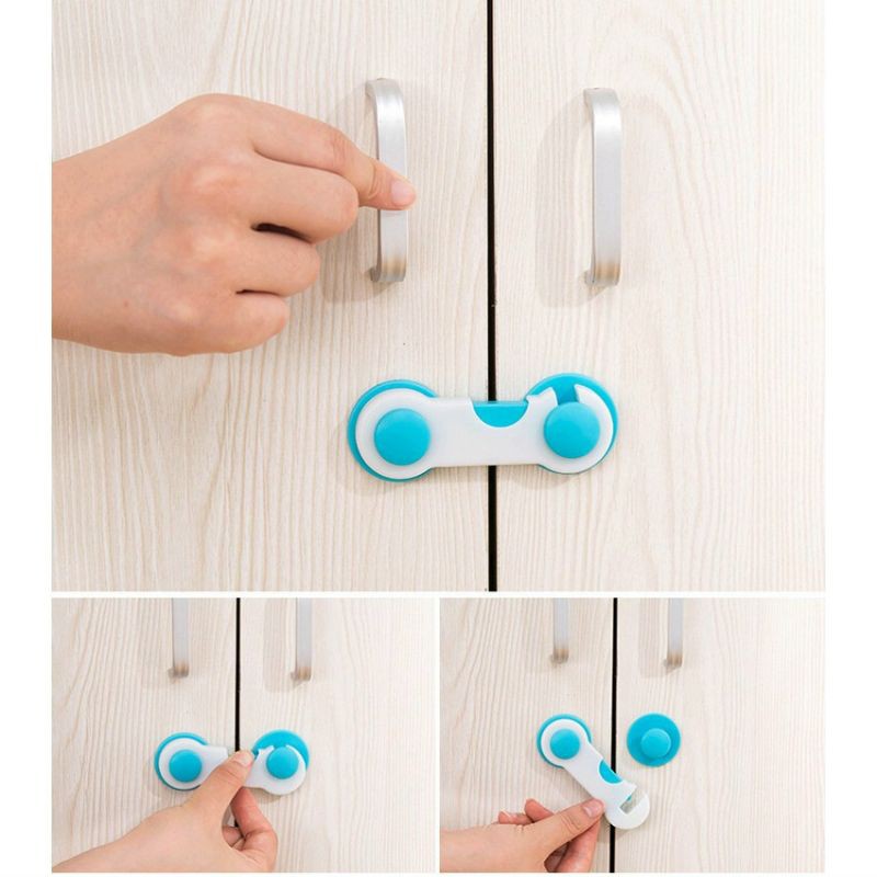 [HCM]Bộ 2 dụng cụ khóa tủ an toàn cho bé