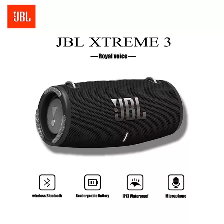 【รับประกันของแท้ 100】bluetooth speaker JBL_Xtreme 3 wireless bluetooth