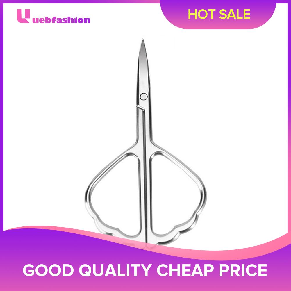 Stainless Steel Cross Stitch Scissors Sharp Tip DIY Retro Scissors Sewing Tool Tailor Scissors Multifunctional For Women Professional Eyebrow Scissors