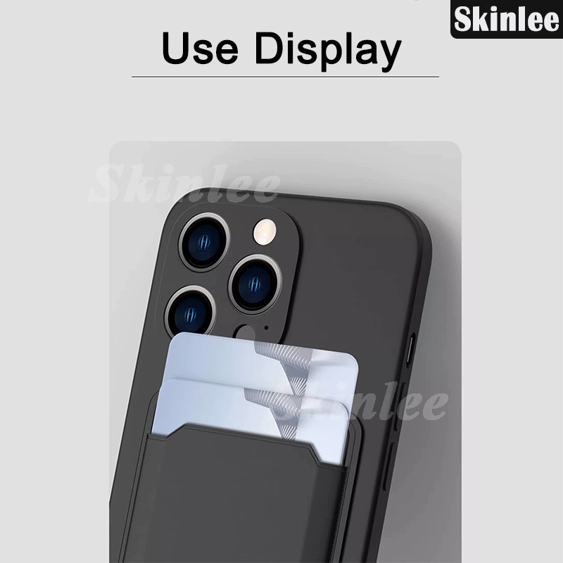 Phone case For OPPO Reno 12 Back cover Card Slot Card Silica Gel Soft Holder Wallet Case For OPPO Reno12 Pro Cover cases. 