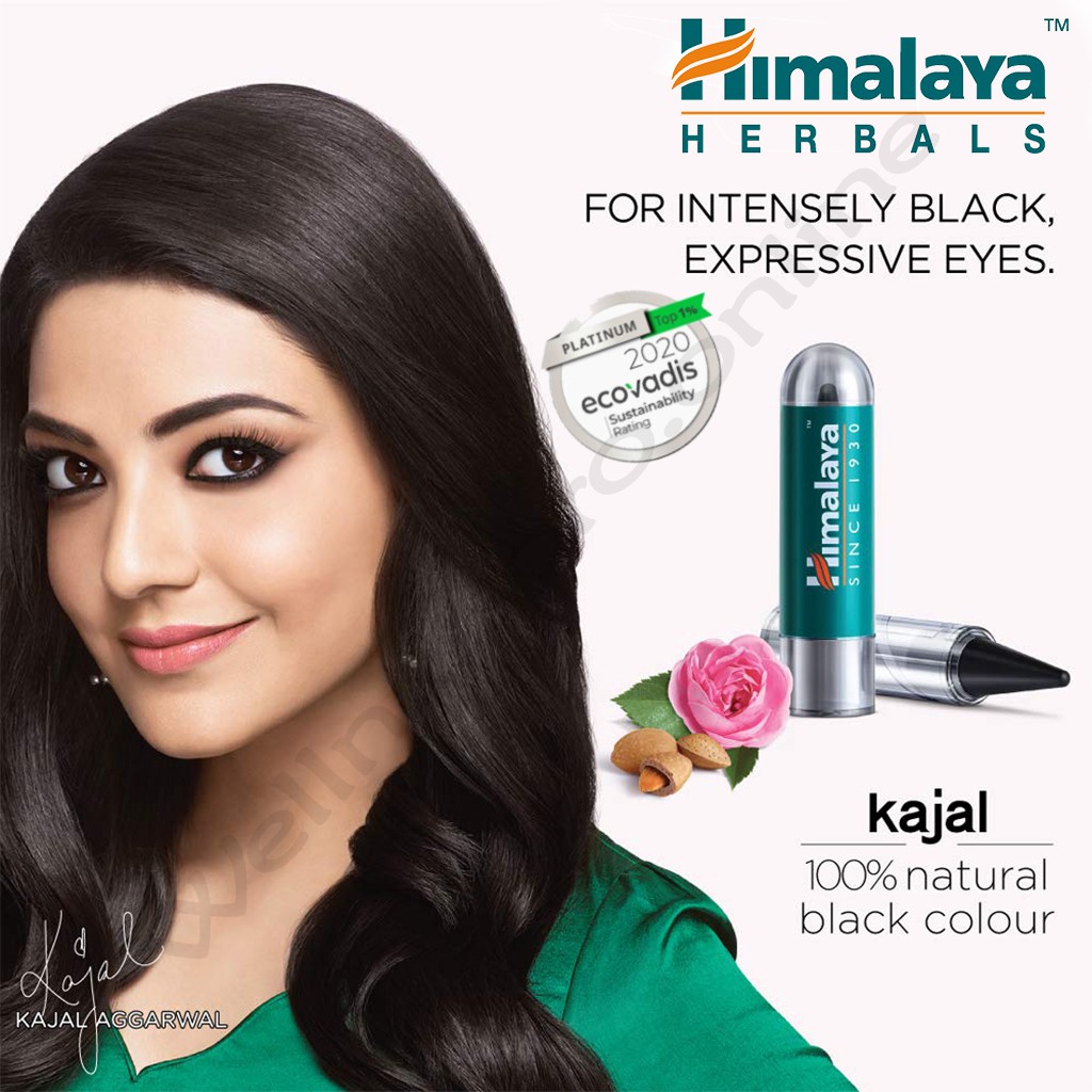 HIMALAYA Kajal Eye Definer 2.7g (Extra Smooth, Cools Eyes) Mascara