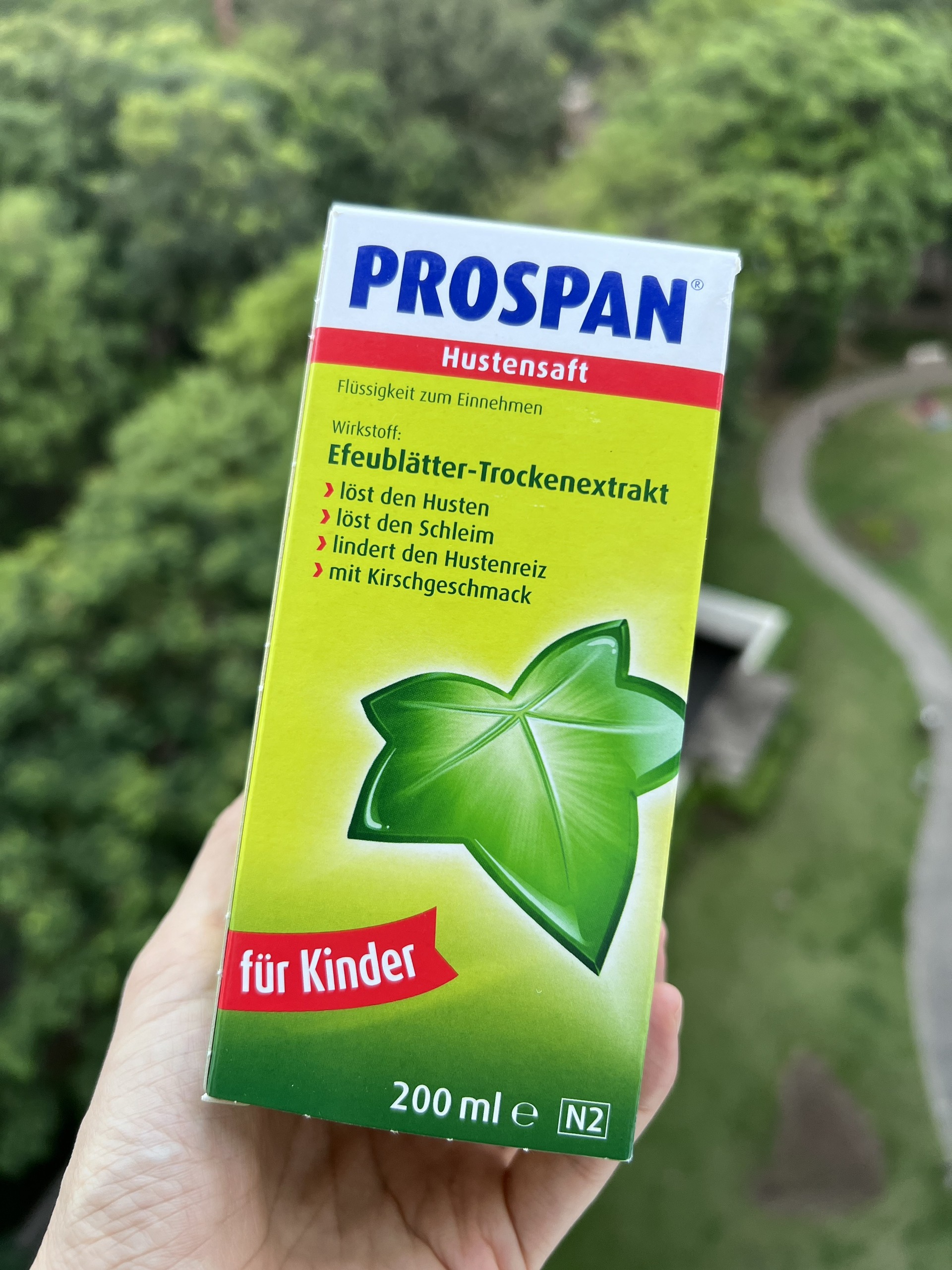 [Hàng nội địa Đức] Siro ho Prospan của Đức (100ml) (1m+). Siro Prospan dạng 21 gói(6y+)