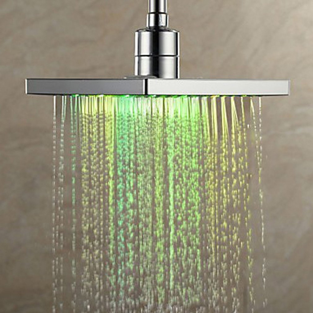 2023 Modern Automatic 7 Color Led Lights Hanging Rainfall Shower ...