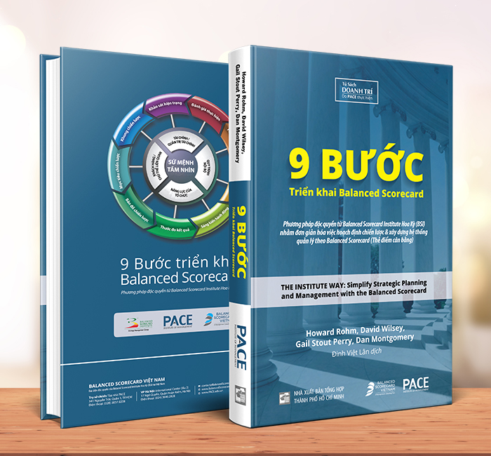 Sách - 9 Bước Triển Khai Balanced Scorecard (The Institute Way) - PACE Books
