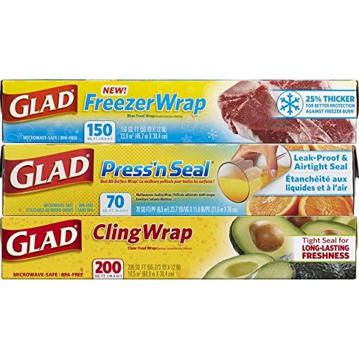press and seal plastic wrap