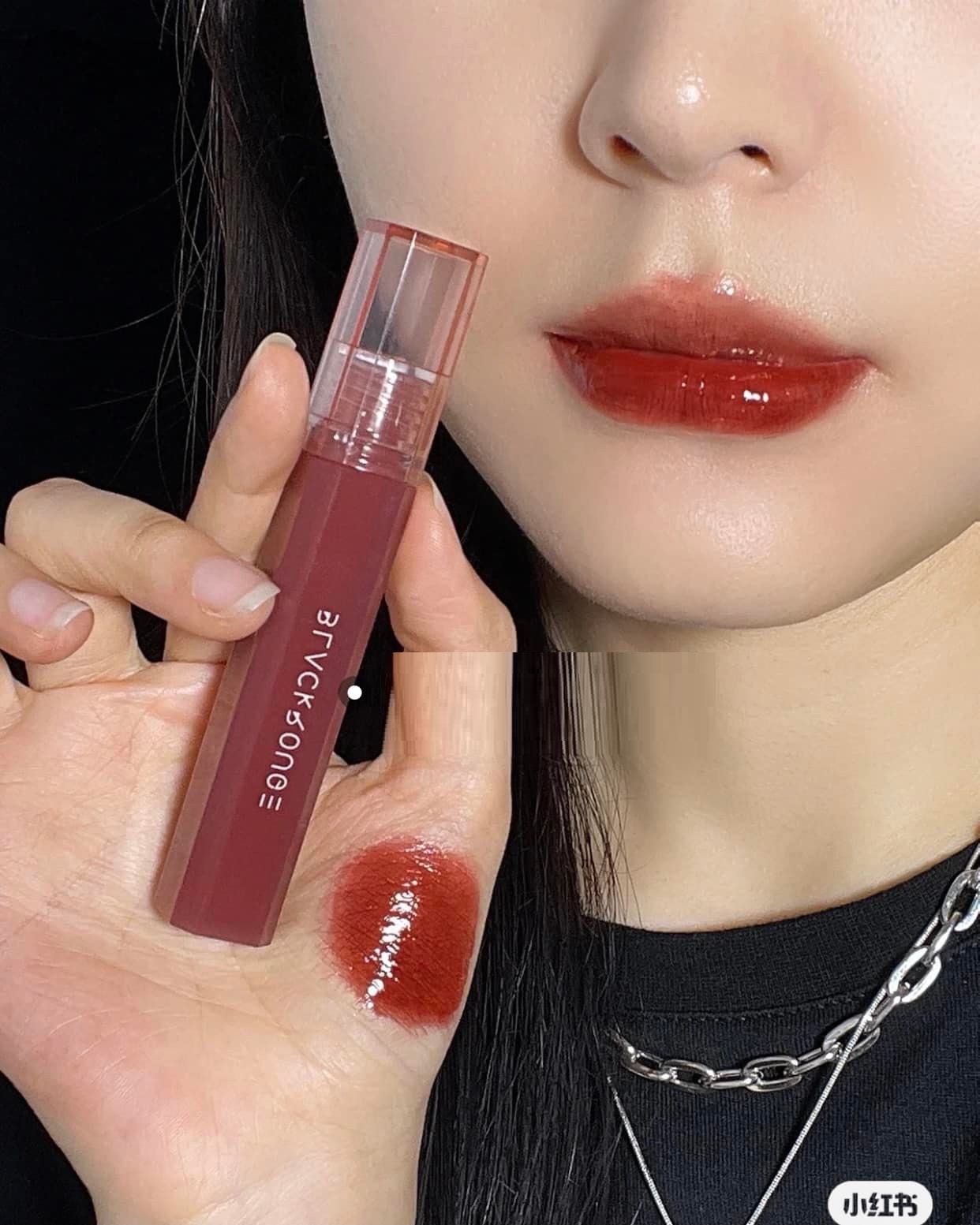 Son Tint Bóng Black Rouge Half N Half Water Glow (3.5g)