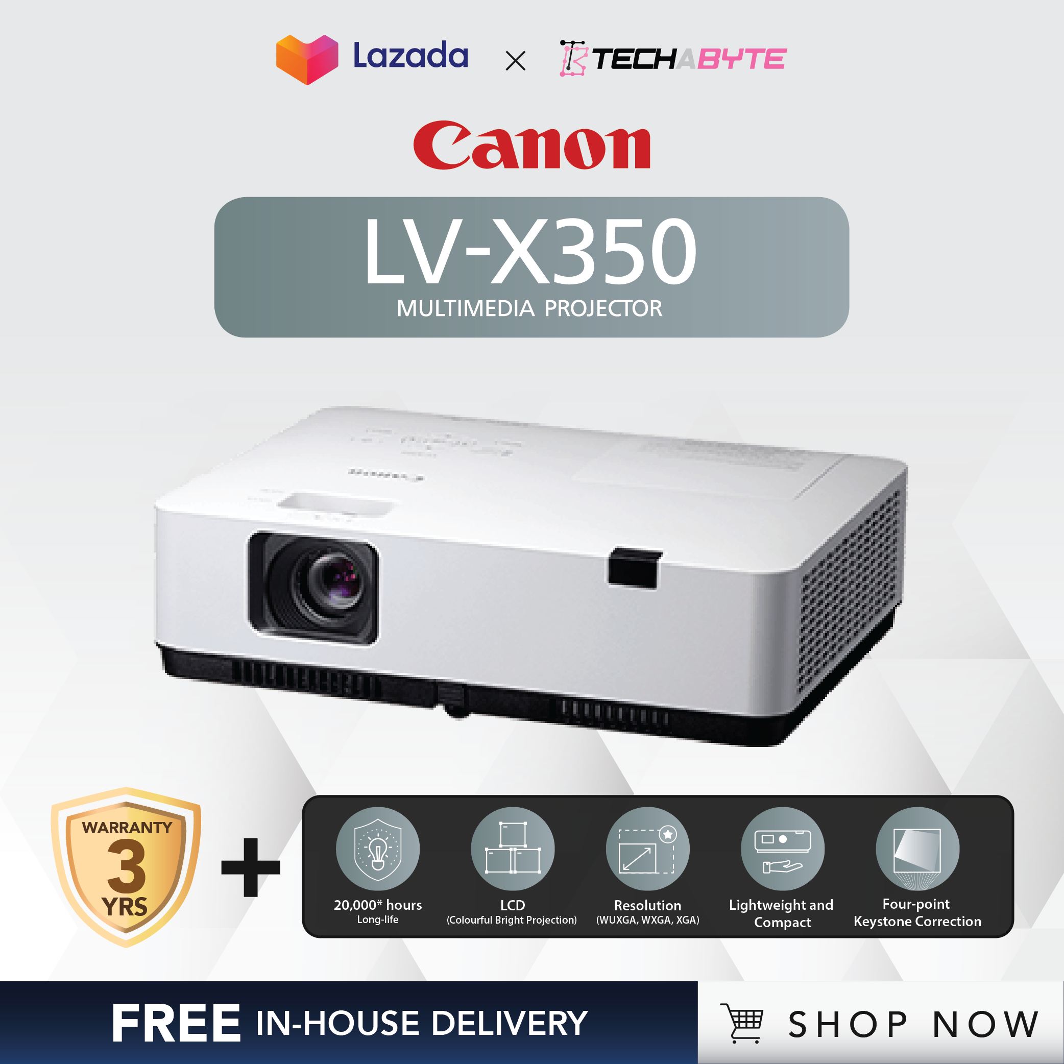 Canon プロジェクター LV-WX370 - 1