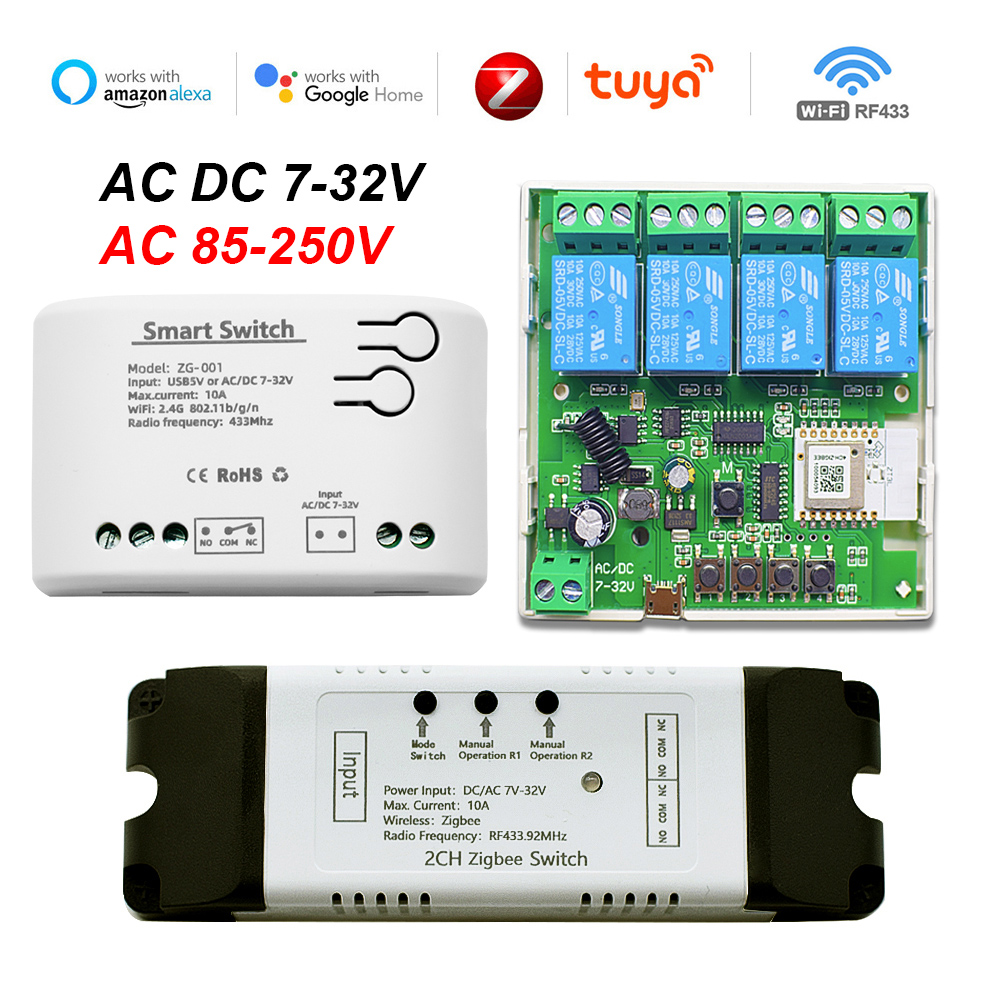 Tuya%20Zigbee%20Smart%20Switch%20Remote%20Control%201ch%202ch%204ch%20Zigbee%20Relay%20Module%2012V%2024V%20220V%20Dry%20Contact%20for%20Motor%20Garage%20Alexa%20-%20Image%202