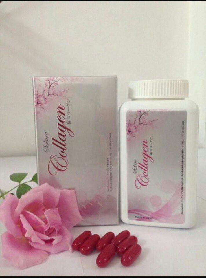 Viên uống collagen sakura Nhật Bản 120 viên