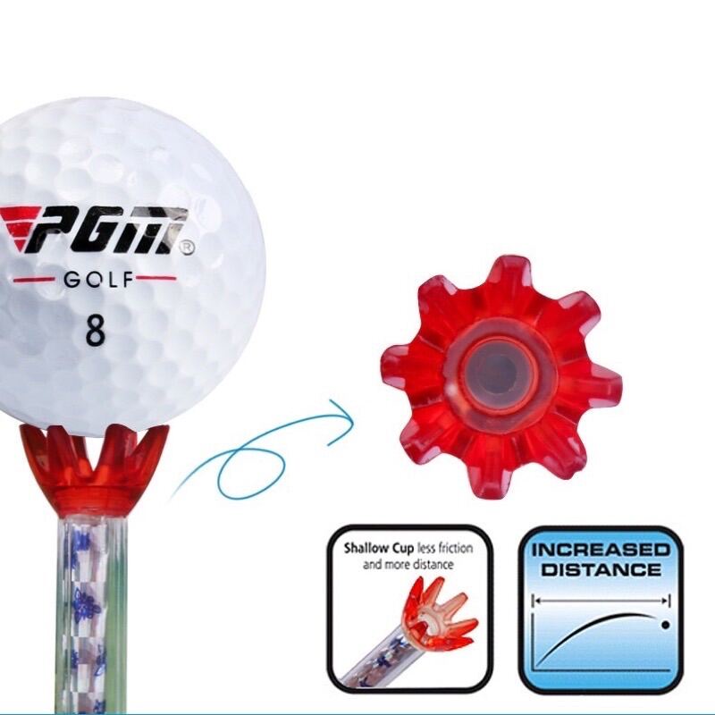 Tee Dây Golf - Tee Đôi Có Nam Châm Trụ - Trụ Đỡ Bóng Golf
