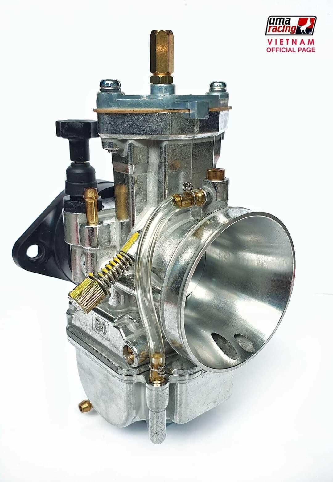 BÌNH XĂNG CON  UMA  Ga dẹp họng 34mm