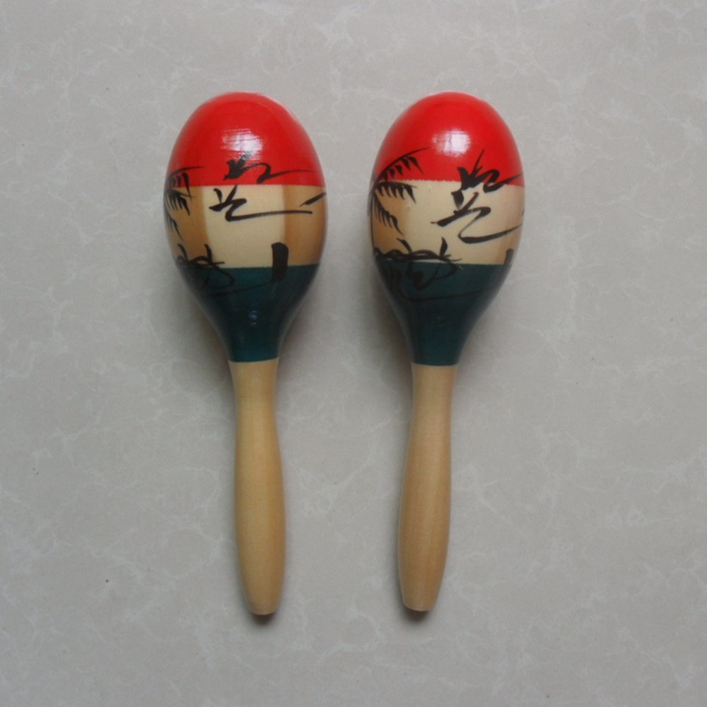 Ethnic Maracas Hand Instrument Musical Party Percussion Colourful Dinner