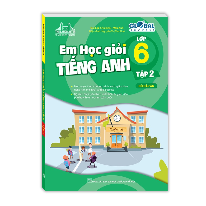 Sách - Em học giỏi tiếng Anh lớp 6 tập 2 - có file nghe