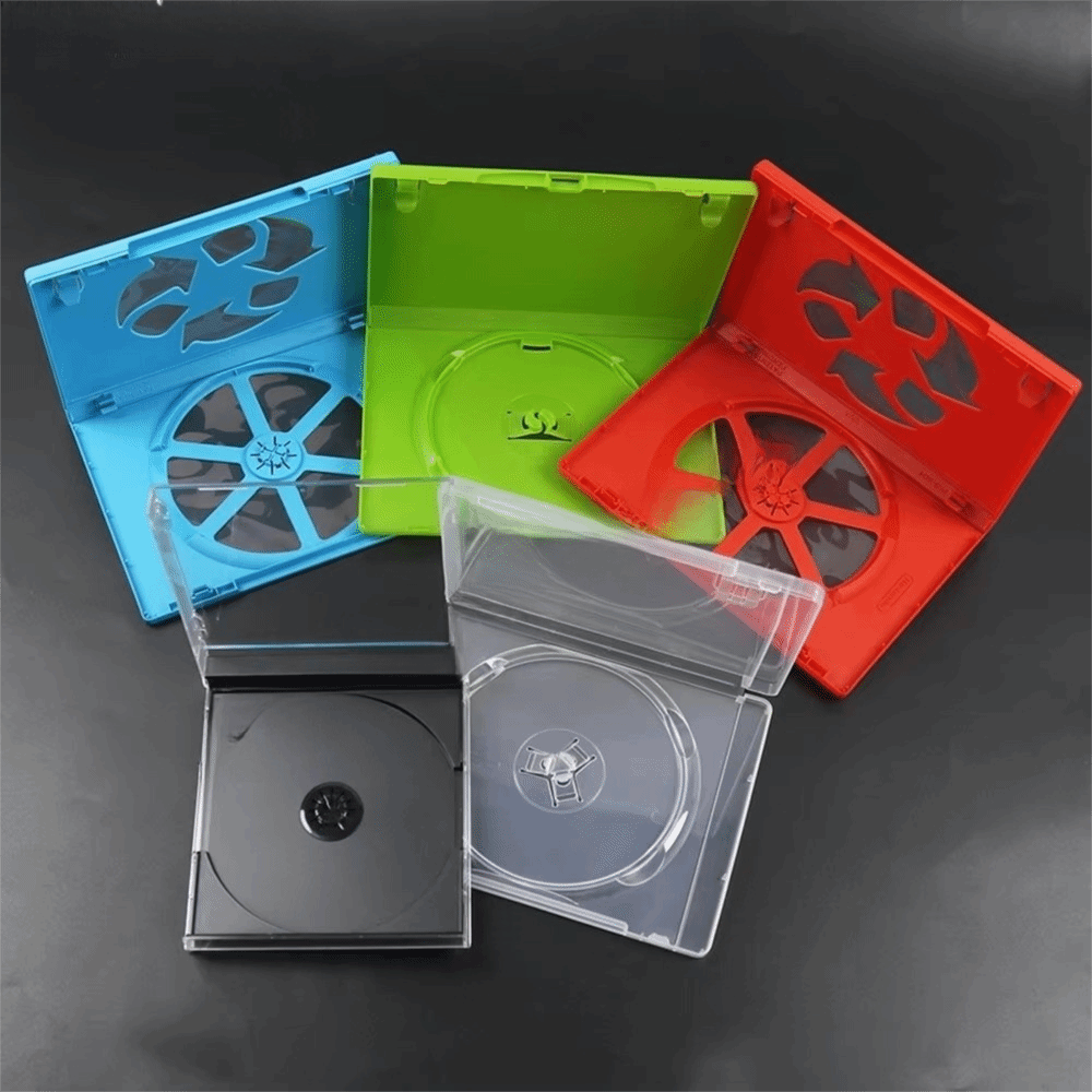 1pcs Multi-Purpose Plastic CD Game Cover Protective Design Replacement Accessory Game Disk Holder Game Card Case for PS1 PS2 PS3 PS4 PS5 Xbox WII. 