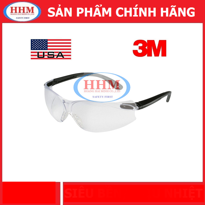 Kính bảo hộ 3M 11672 - màu trắng