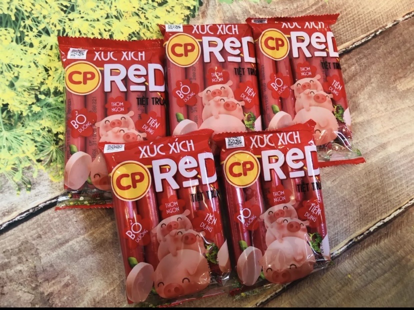 COMBO 5 gói xúc xích tiệt trùng cp 200g