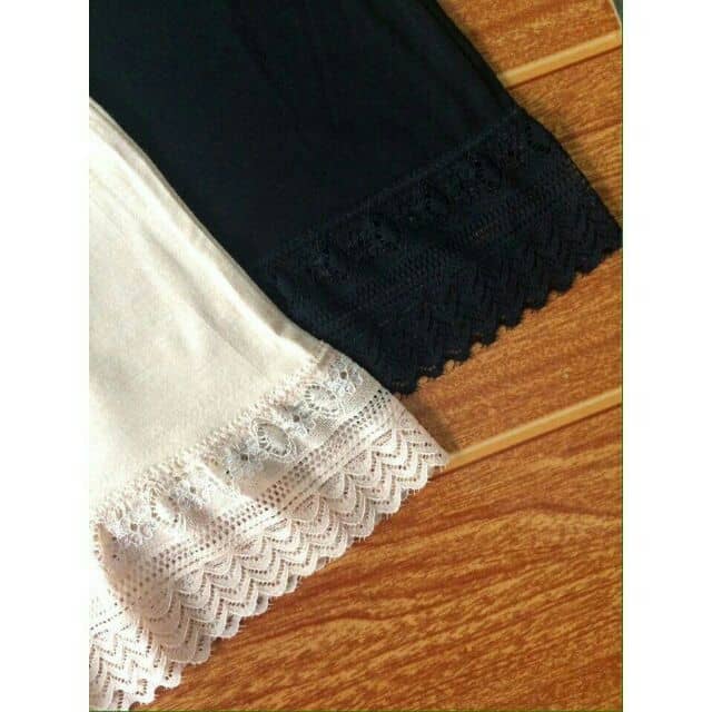 Quần váy cạp chéo cho bà bầu, chất cotton lạnh mềm mịn